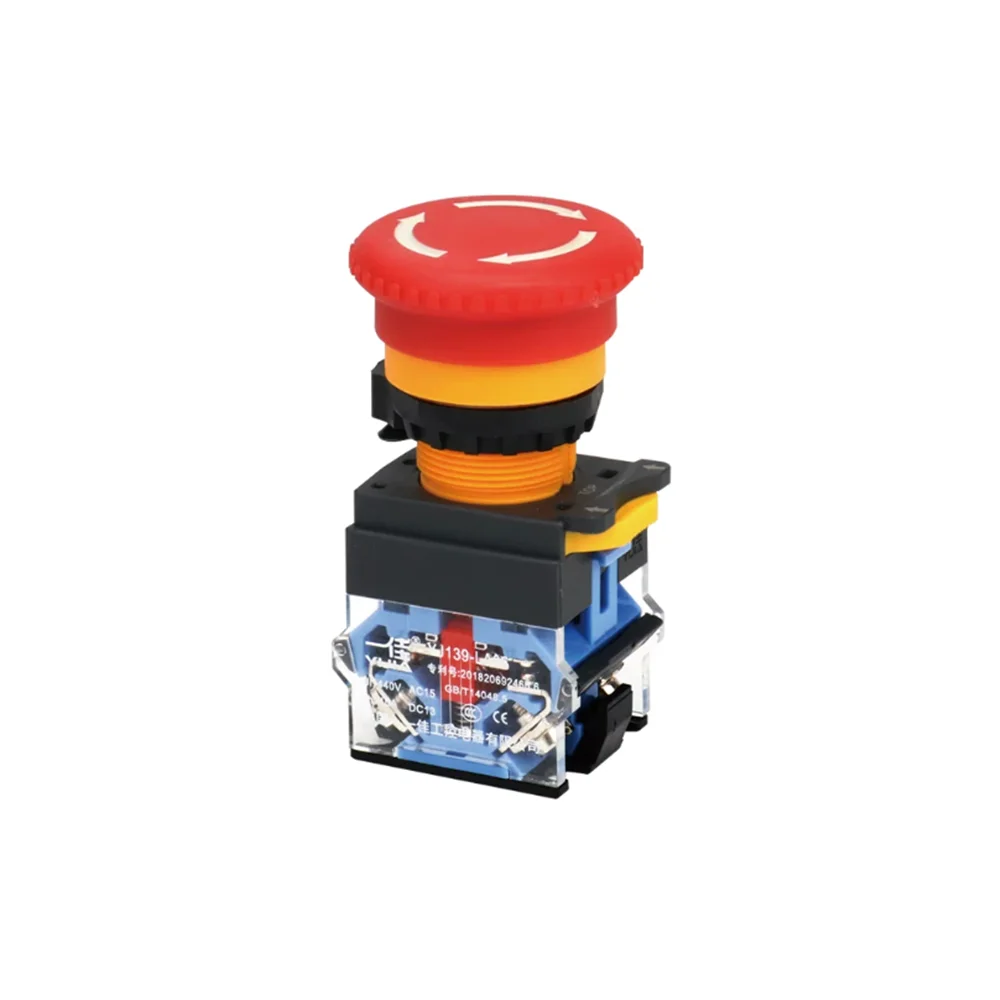 botao-de-parada-de-emergencia-rotativo-com-trava-tipo-cogumelo-600v-10a-yj139-la38-11zs