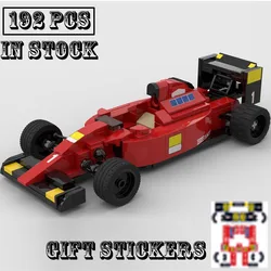 New Technical MOC-63254 Super641 Team Stake SuperRace Car Model Buiding Kit Creators Block Bricks Kid Toys Birthday Gifts