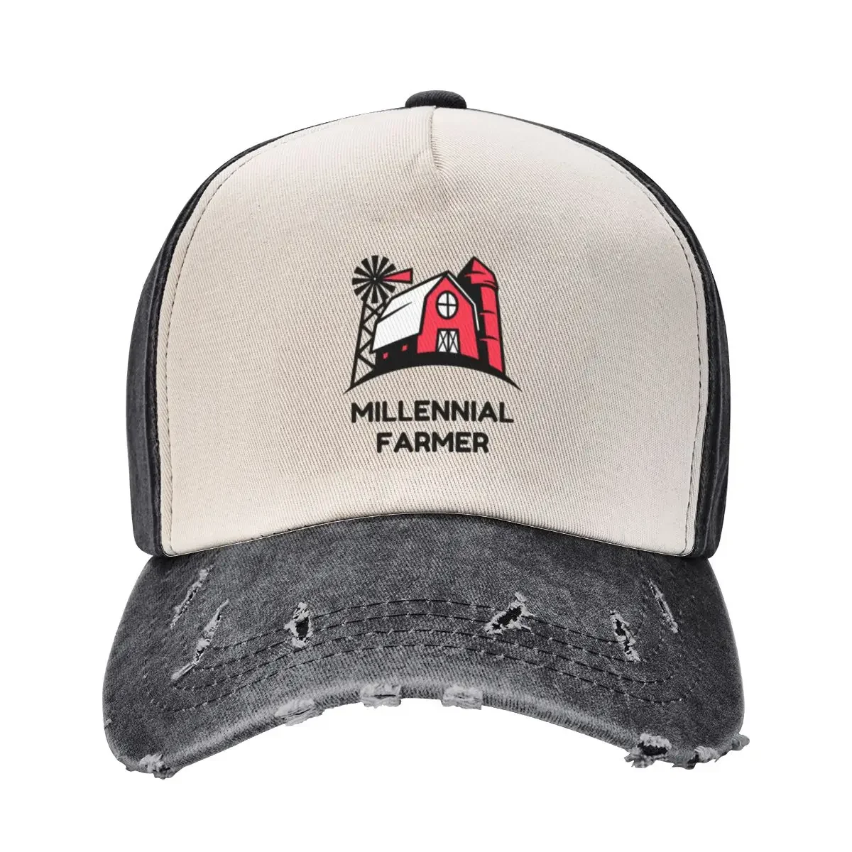 Millennial Farmer Baseball Cap Hood cute Baseball Men Women's