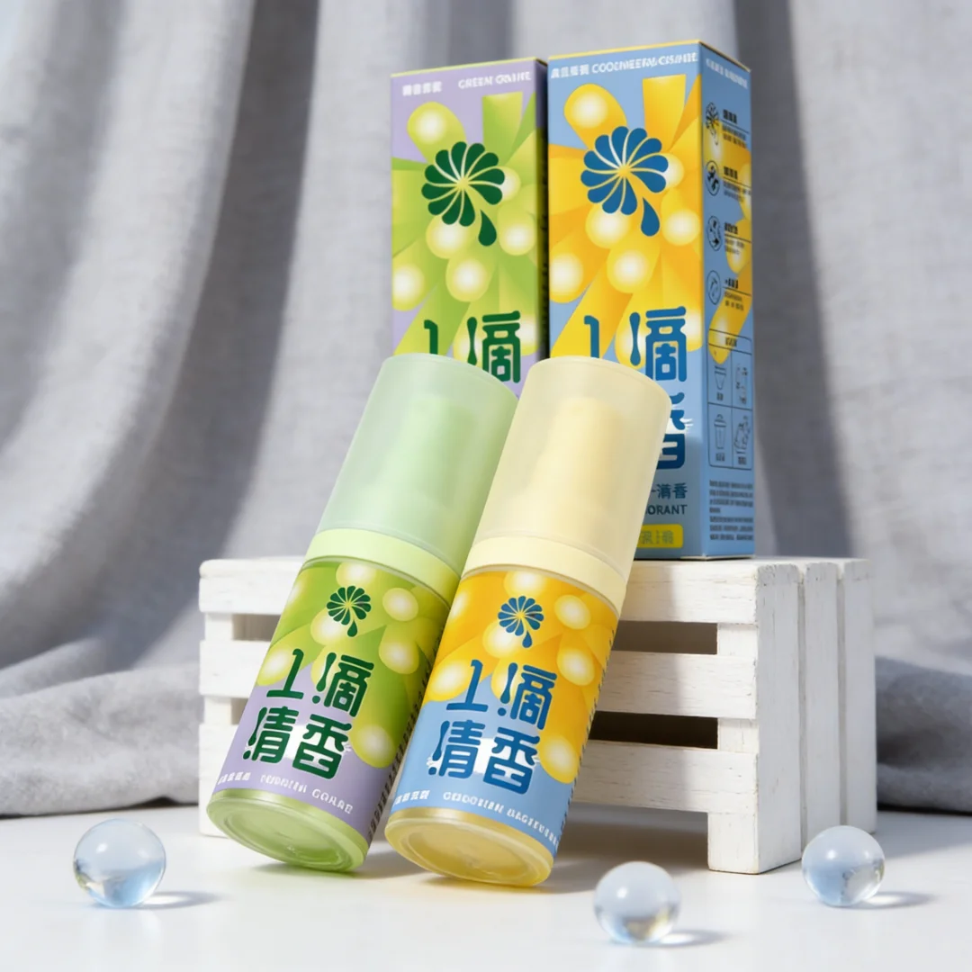 Bathroom Deodorant A Drop of Fragrance The Smell Cucumber Jasmine Green Grape Lasting Air Freshener Room Toilet Deodorant Aroma