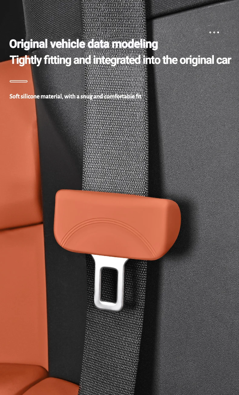 Universelle Autositzgurt-Schutzabdeckung aus Silikon, Autosicherheitsgurt-Kratzschutz, Knopfschutzkappe – Detail 12