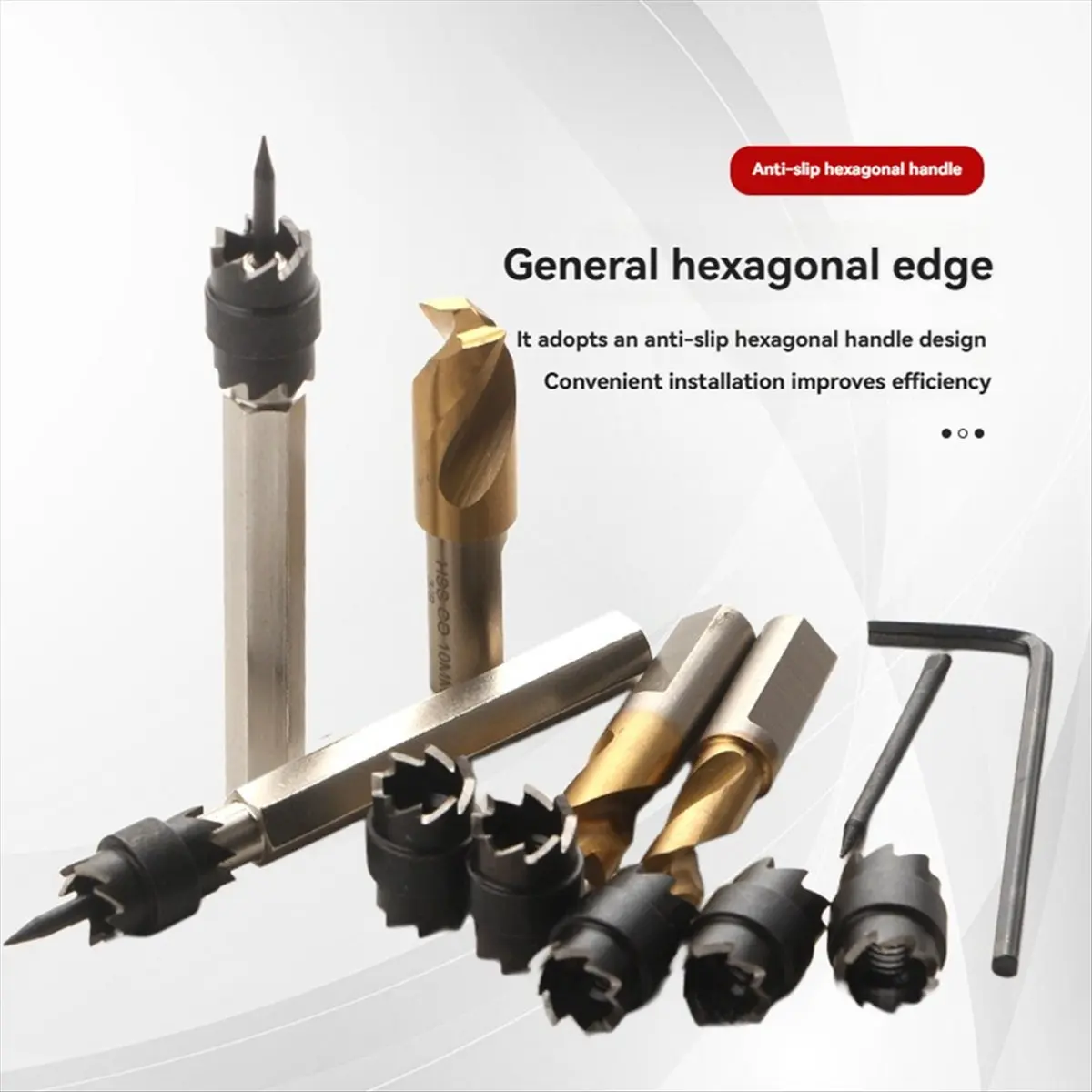 Budget-Friendly-13pcs Spot Weld Cutter Set,Spot Weld Drill Bits,Hex Shank Sheet Hole Cutters for Power Drills,for Spot Welding R