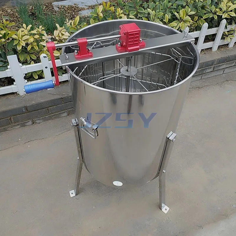 High Quality Stainless Steel Automatic 4 Frame Electric 304 Stainless Steel Honey Extractor/Manual Honey Centrifuge Machine