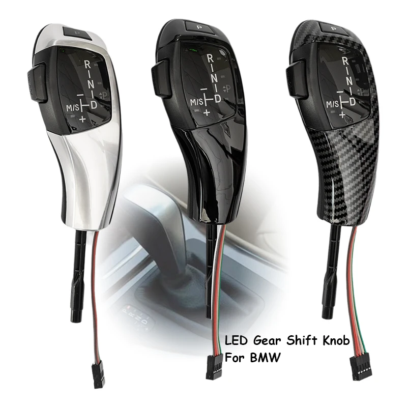 

LED Gear Shift Knob retrofit kit for car Accessories BMW E90 E91 E93 E81 E82 E84 E87 E88 E89 E46 E61 E60 E83 X3 E85 E86 E39 E53