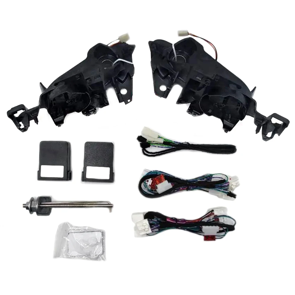 ل VW ID.4 2021-2023 سيارة الجانب مرآة طقم قابل للطي مرآة الرؤية الخلفية للطي موتور المحرك مرآة الطاقة الكهربائية أضعاف #1