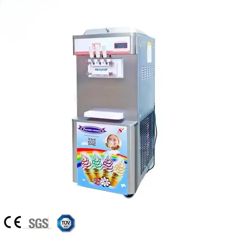 Ce Approved High Production Speed Cooling Commercial Frozen Ice Cream Machine