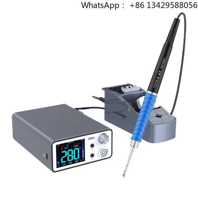 T3B High-Speed Soldering Iron - Instant Tin Melt & Precision Temp Control (±1% Error)