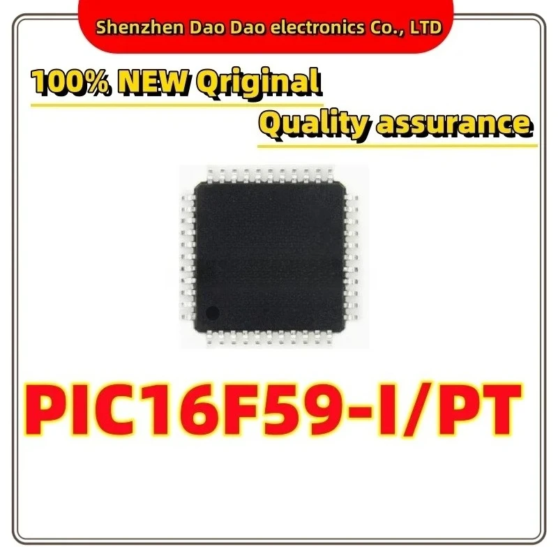 5Pcs PIC16F59-I/PT PIC16F59 QFP-44 MCU Chip New Original