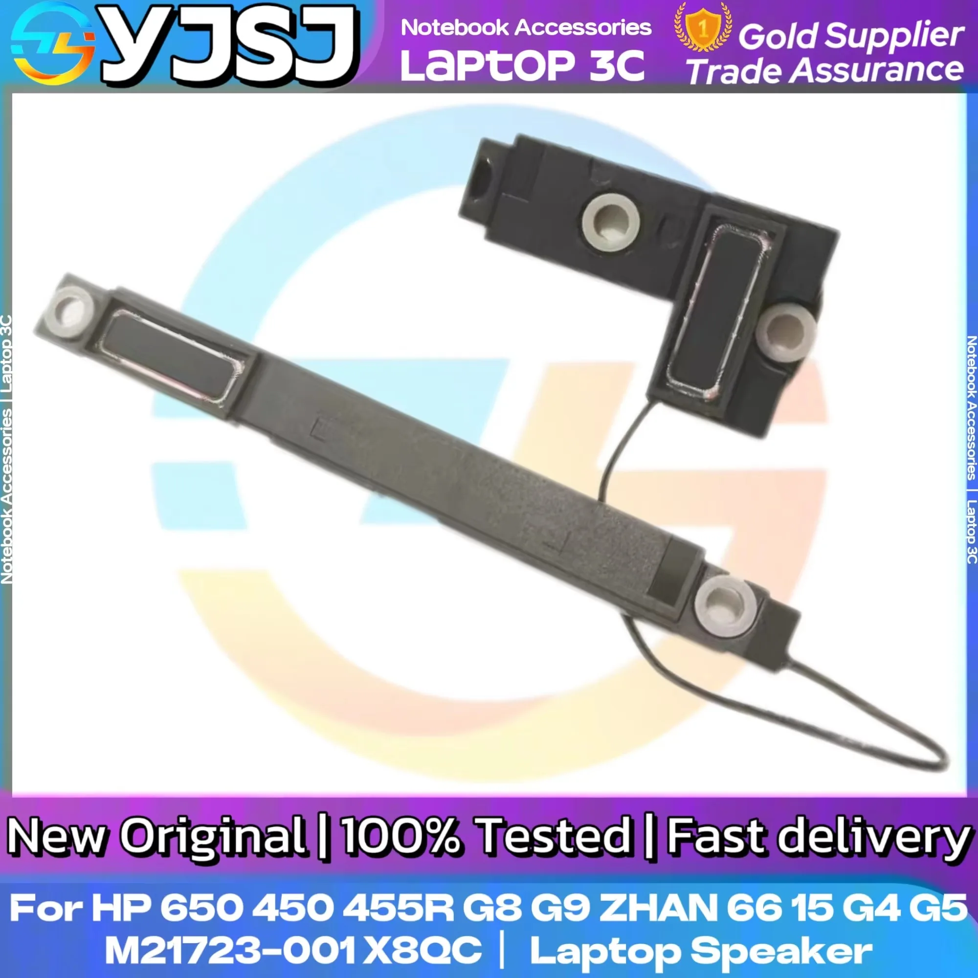 NEW GENUINE Original Laptop Speaker for HP 650 G8 450 G8 455R G8 450 G9 445 G9 ZHAN 66 15 G4 G5 built-in speaker M21723-001 X8QC