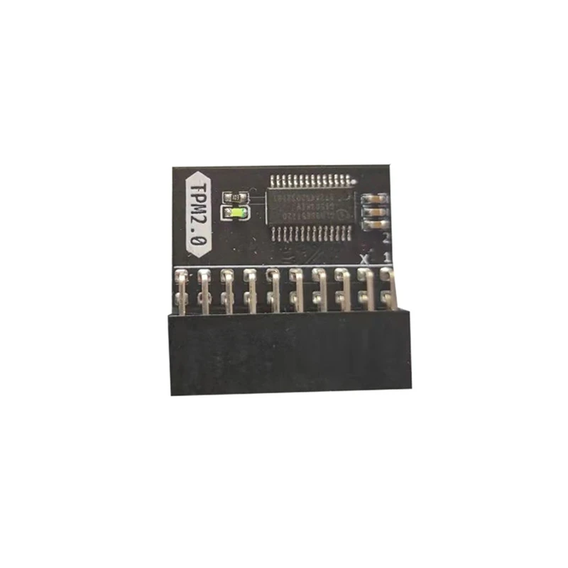 TPM 2.0 Encrypted Security Module 20 Pin Mainboard Card TPM2.0 Module For ASUS Gigabyte Motherboard