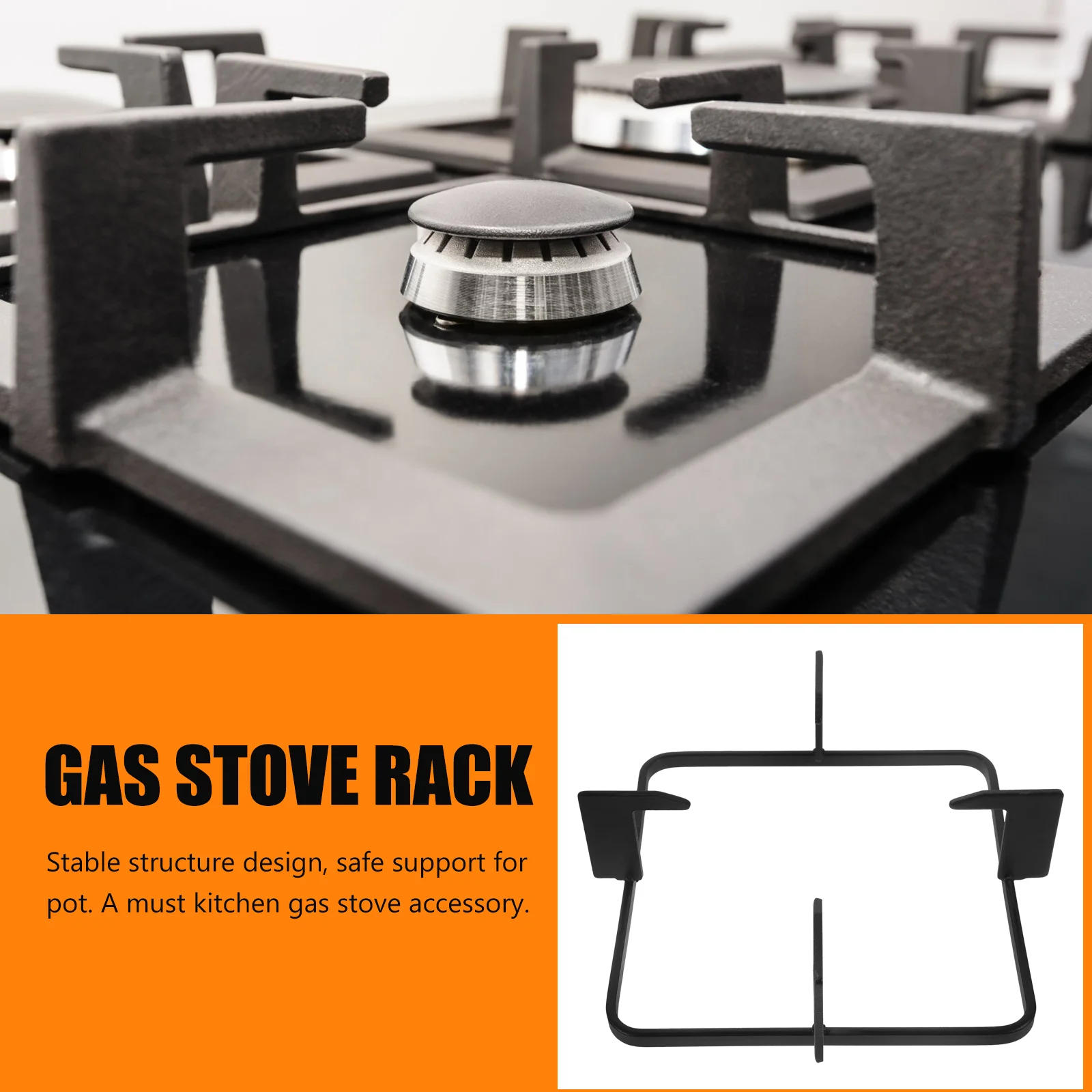 Kitchen Gas Stove Holder Gas Stove Support Durable Rack for Home Gas Stove Bracket Gas Stove Rack