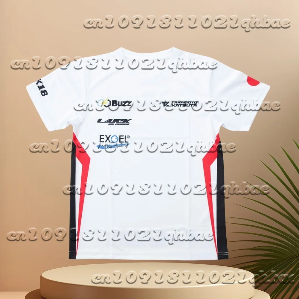

2025 Men's And Women's Motorcycle Loose Riding Short Sleeved T-Shirt Summer Breathable Quick Drying Printed Short Sleeved Shirt