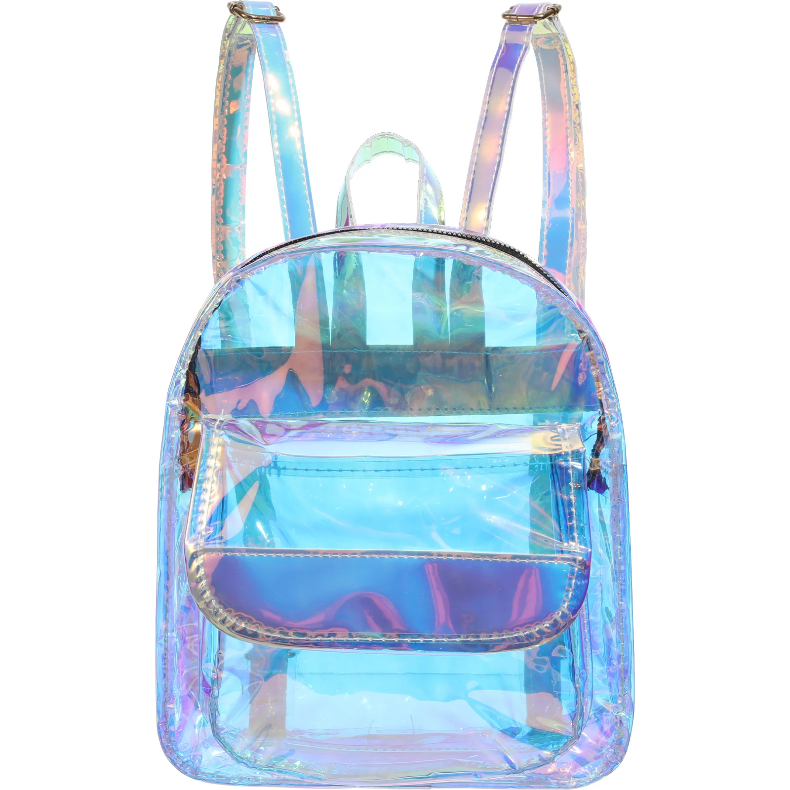 Laptop Backpack Women School Bag For Transparent Shiny Backpack School Bookbag Travel Daypack Fashion Storage