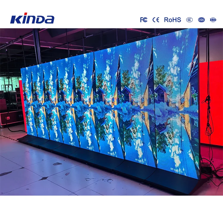 Pantalla LED Digital para Publicidad en Interiores y Exteriores, a Todo Color, 640x1920mm, Panel de Video con Espejo, Control por Wifi, Pantalla LED Tipo Póster