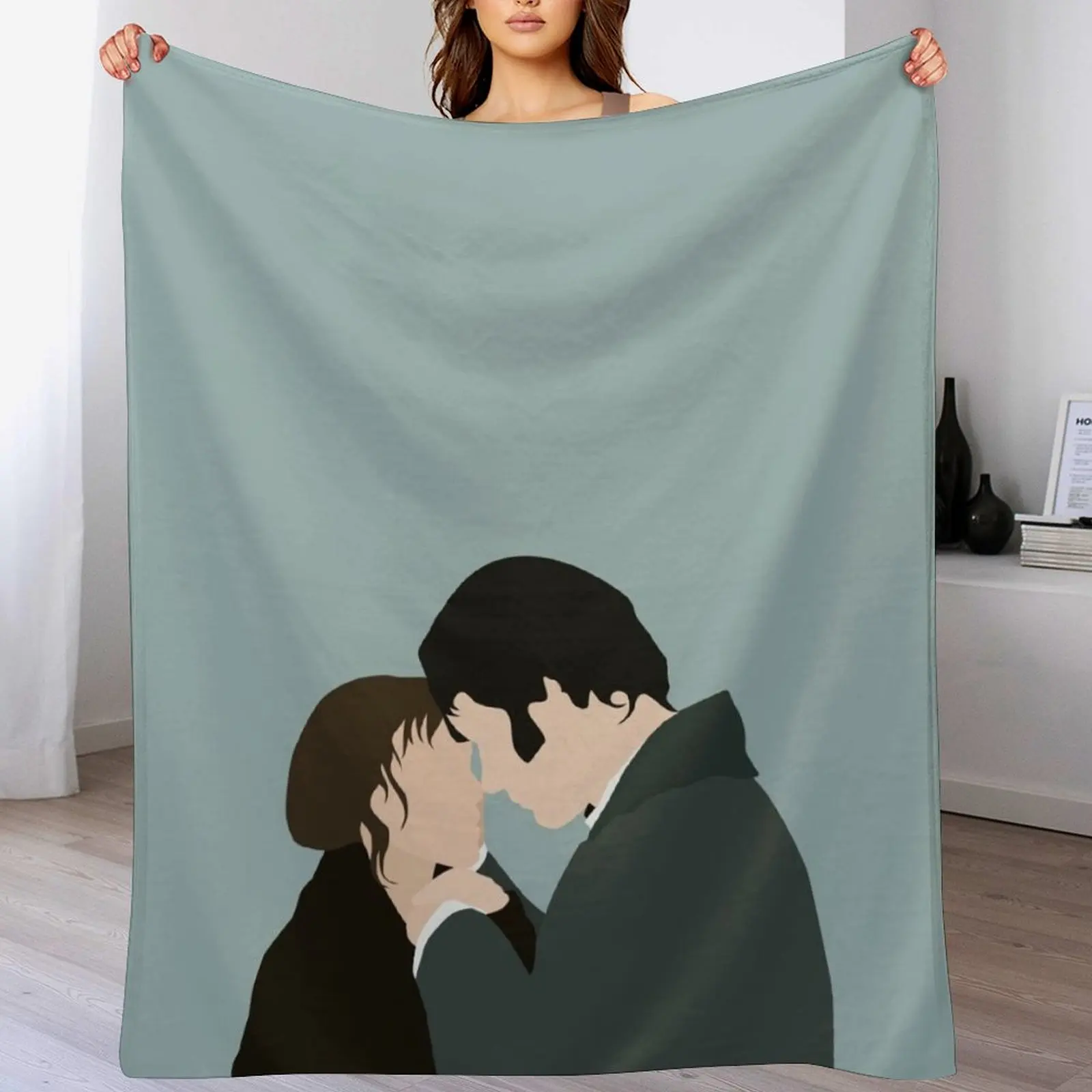 

Pride and Prejudice Throw Blanket