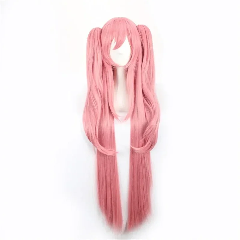 40 Inch Anime Cosplay Seraph of the End Synthetic Long Straight Wig Krul Tepes Cute Girl Heat Resistant Fiber Daily Party Wig