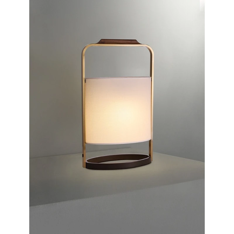 New Chinese table lamp Modern simple fabric lamps
