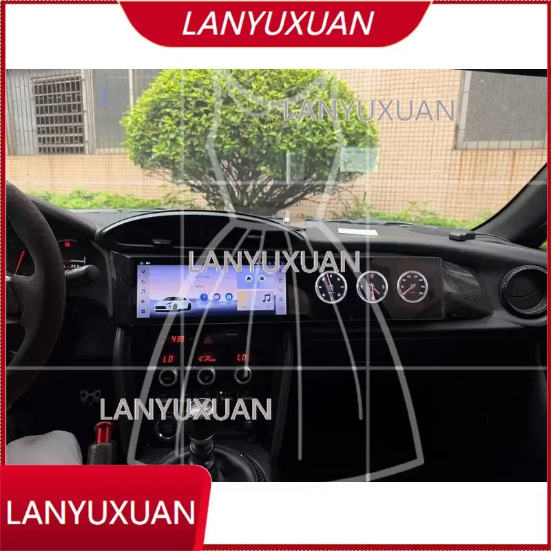 10.25inch Dual Screen Car Radio 8667 4+64GB Left Hand Drive Headunit Upgrade for 86 BRZ 2013-2019