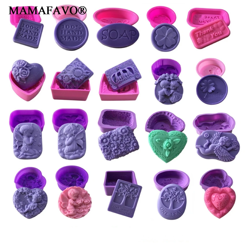 Silicone Soap Mold for Making Rose Flower Fondant 3d DIY Form Handmade Cake Decorating Sugarcraft Moulds Silicon Mold Tools F070