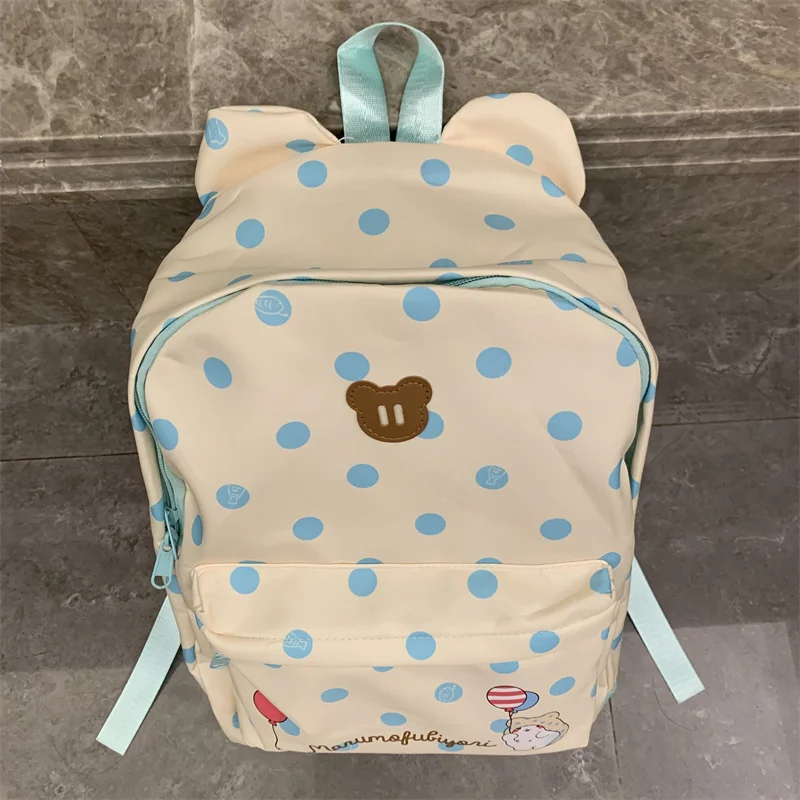 حقيبة ظهر Marumofubiyori Bear للنساء والفتيات Kawaii حقائب لطيفة على شكل رسوم متحركة أنيمي حقيبة ظهر مدرسية حقيبة ظهر مدرسية
