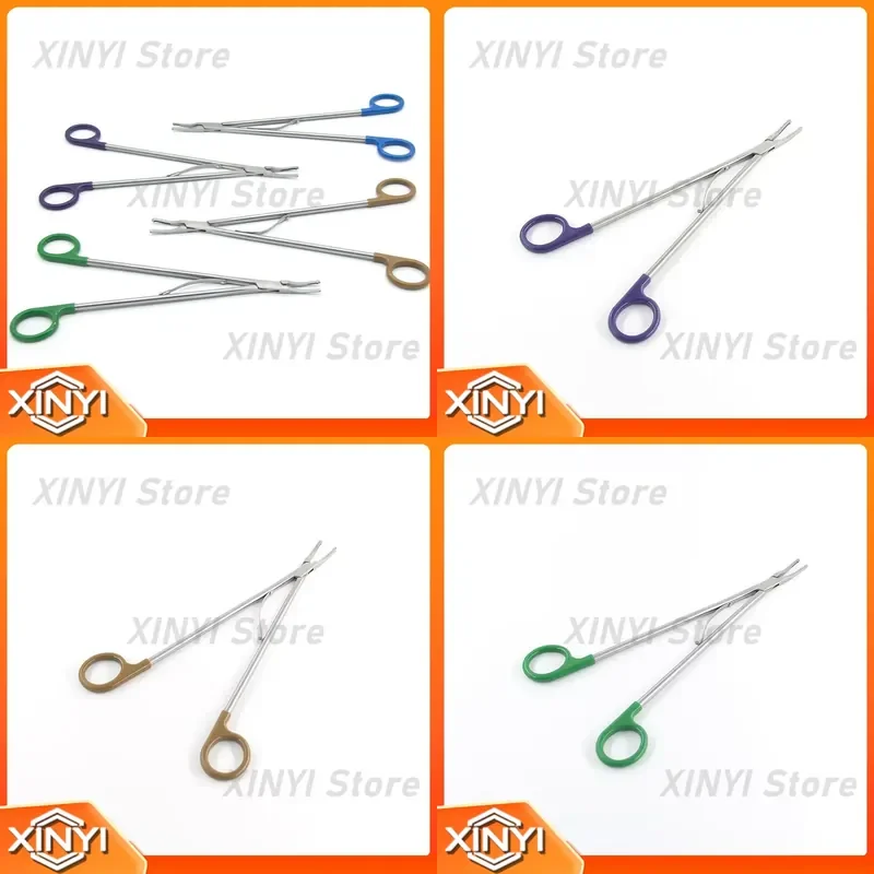 Open Clip Applicator Ligature Polymer Clip Applier for Open Type Hem-o-lok Clip Applicator Surgical Instrument