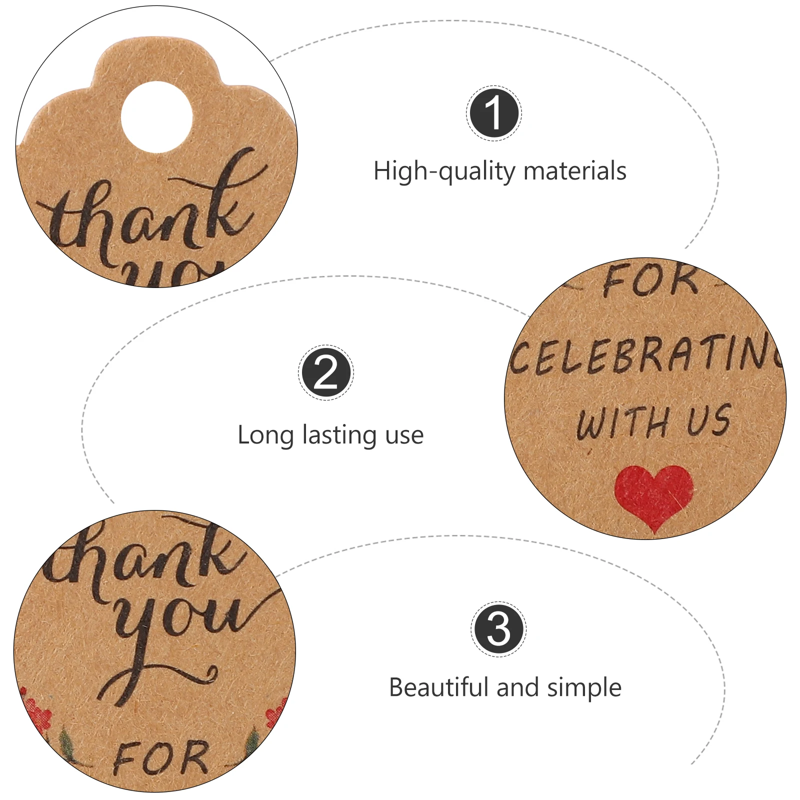 

Gift Packaging Tag Small Tags Wedding Flower Label Decor Colorful for Labeling Paper Handmade Manual