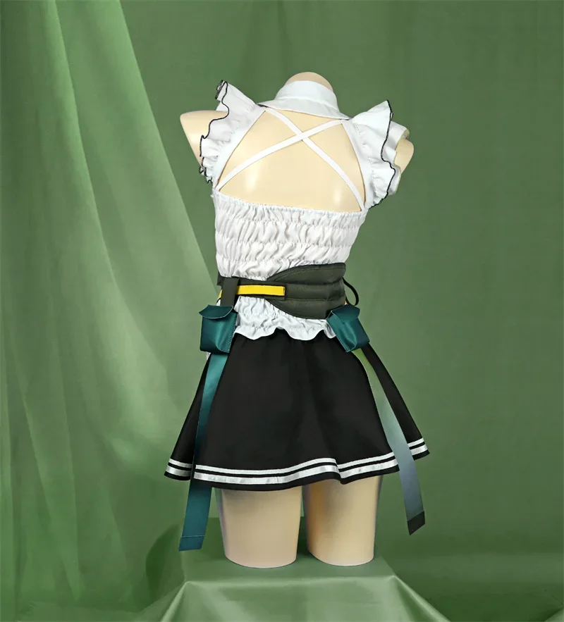 Nikke The Goddess Of Victory Soda Cosplay Costume Game Nikke Cosplay Soda Sexy Maid Uniform Costume Wig Halloween Carnival Suit