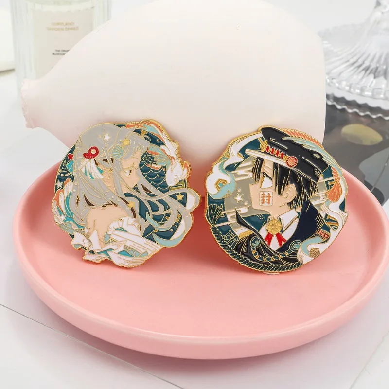 

Anime Yashiro Nene Hanako Cosplay Badge Role Play Props Accessories Brooch Exquisite Gifts Pendants for Women Men