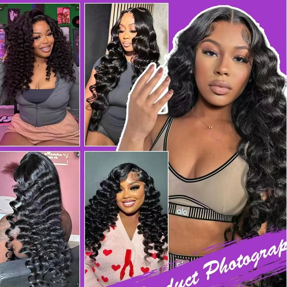 16A Свободные волнистые необработанные пучки 100% бразильские человеческие волосы 30-дюймовые 4/5/6 шт. Пучки Лот Натуральные черные человеческие волосы для женщин