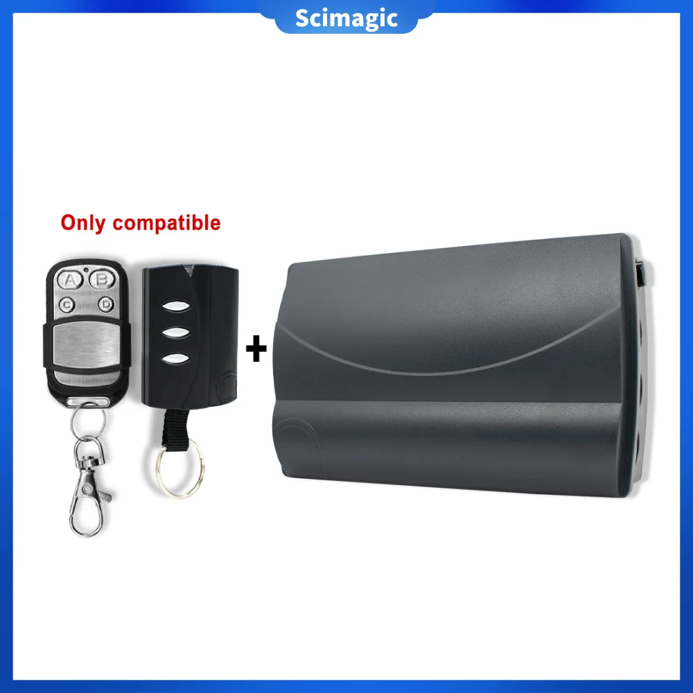 1 Juego de receptor PUJOL VARIO con código PUJOL VARIO 433,92 mhz transmisor DC 12V AC 230V módulo de interruptor de puerta para puerta de garaje