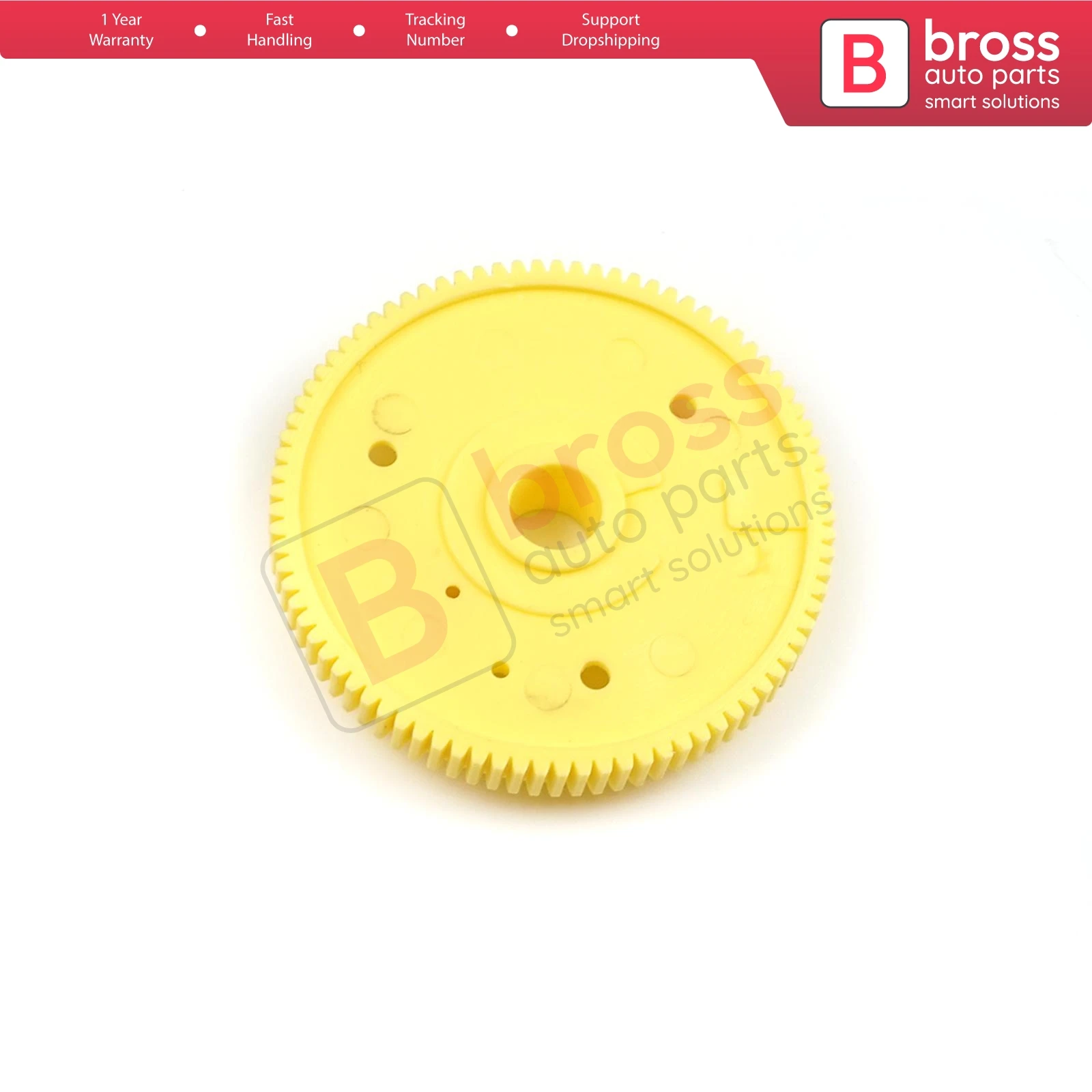 Bross Auto Parts BGE612 Rear Wiper Motor Repair Gear 1356022080; 064344002010 for Fiat Fiorino Nemo Free Shipment Made in Turkey