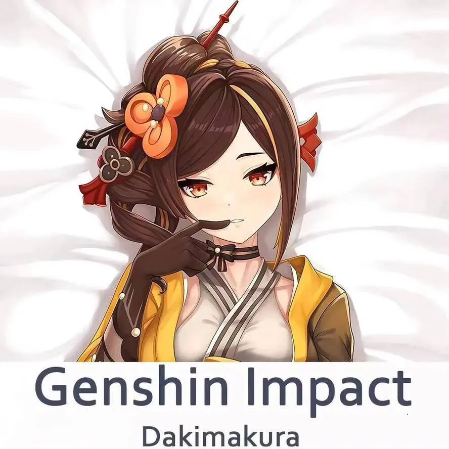 

Impact Dakimakura Genshin Chiori 2WAY Hing Аниме Подушка для тела Чехол Подушка