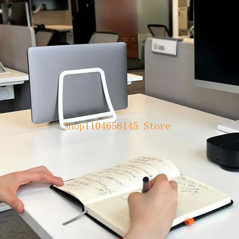 

652F Настольная подставка-держатель Регулируемая док-станция Вертикальная экономящая док-станция Экономия места для ноутбука для