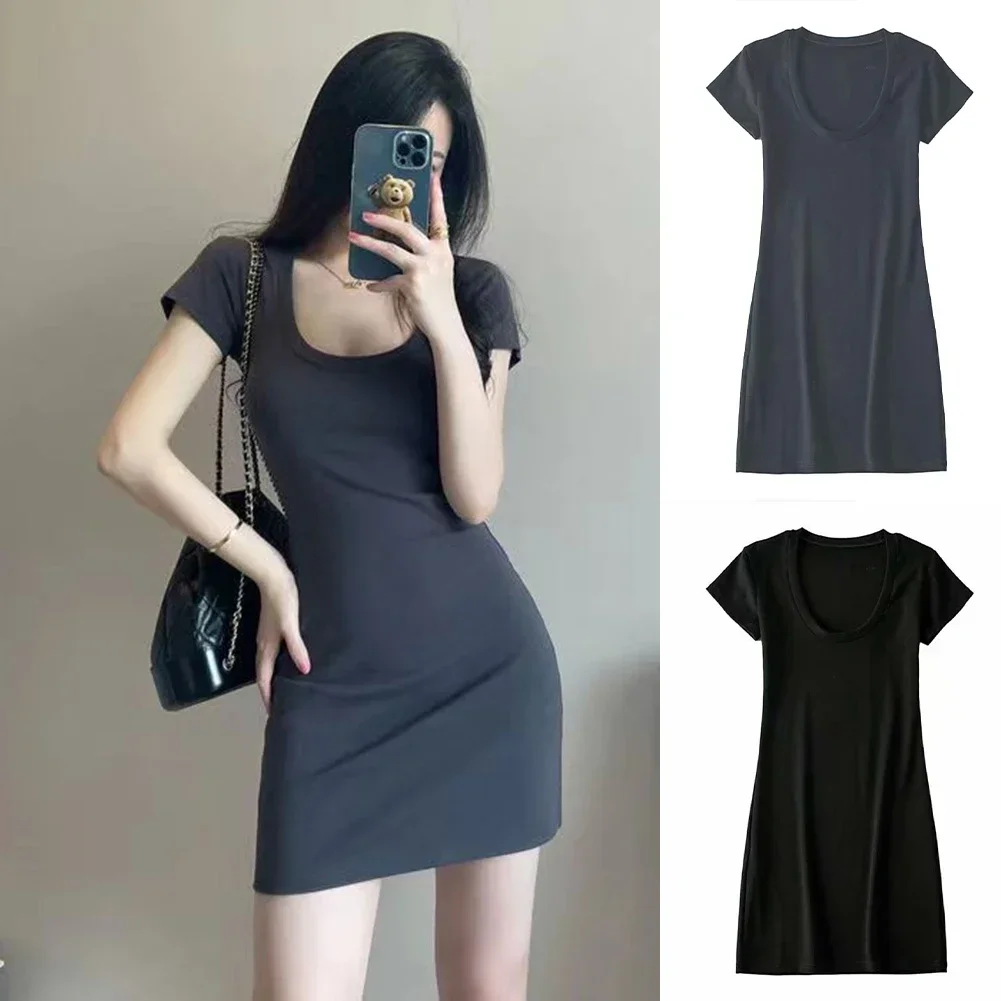 Sommer Y2k Koreanische Mode Kleid Frau Mini Korsett Sexy Nette Casual Kleider Frauen Nachtclub Kleidung Vintage Robe