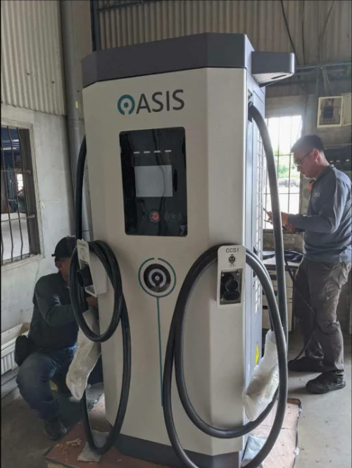 CE معتمد 380 فولت Level3 Ev شاحن 60 كيلو واط 90 كيلو واط 120 كيلو واط 150 كيلو واط 180 كيلو واط 200 كيلو واط CCS Chademo GB/T OCPP محطات شحن السيارة الكهربائية