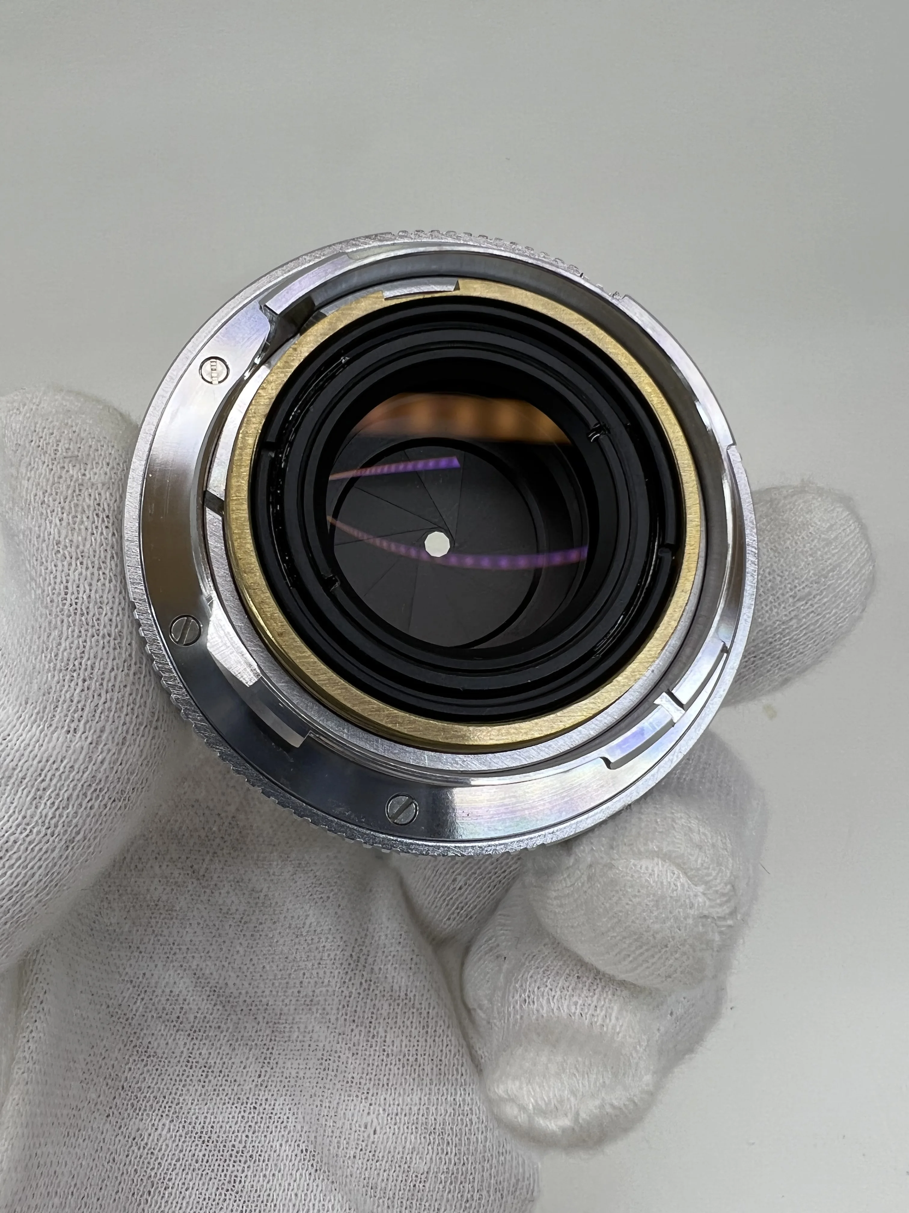 라이트 렌즈 랩 50mm F2 렌즈 실버 크롬 (라이카 수믹론 라이카 M10 M11 M M3 M6 M240 M4 렌즈 라이카 M 렌즈 풀 프레임용)