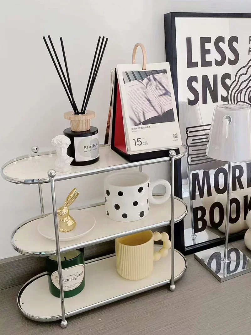 

Металлическая овальная демонстрационная полка, настольный держатель для чашки, подставка для воды, чашки, кофе, кружки, полка для хранения, домашняя декоративная тарелка для гостиной