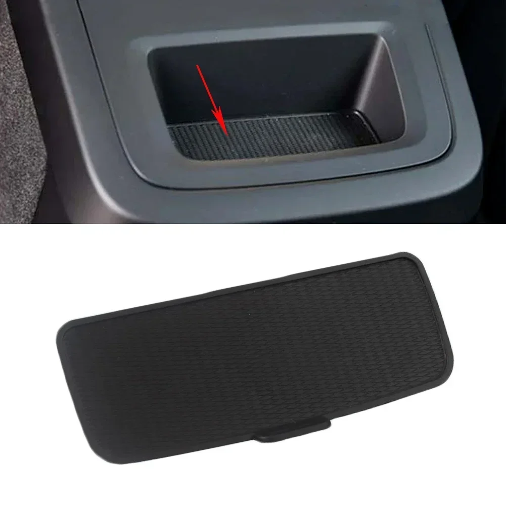 For Volvo XC60 XC90 V90 S60L S90L Rear Armrest Storage Tray Water Cup Rubber Bottom Pad Anti Slip Trim Mat 31389183 Accessories