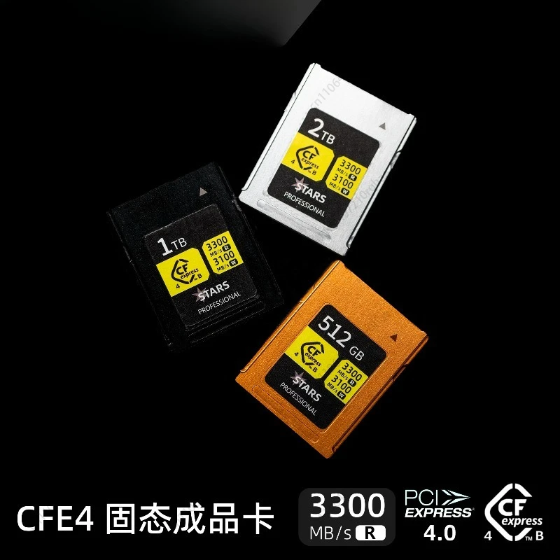 

CFE4 Solid State Finished Card, Camera CFB Original Solid State Memory Card, Sixth Generation CNC Aluminum Alloy Shell
