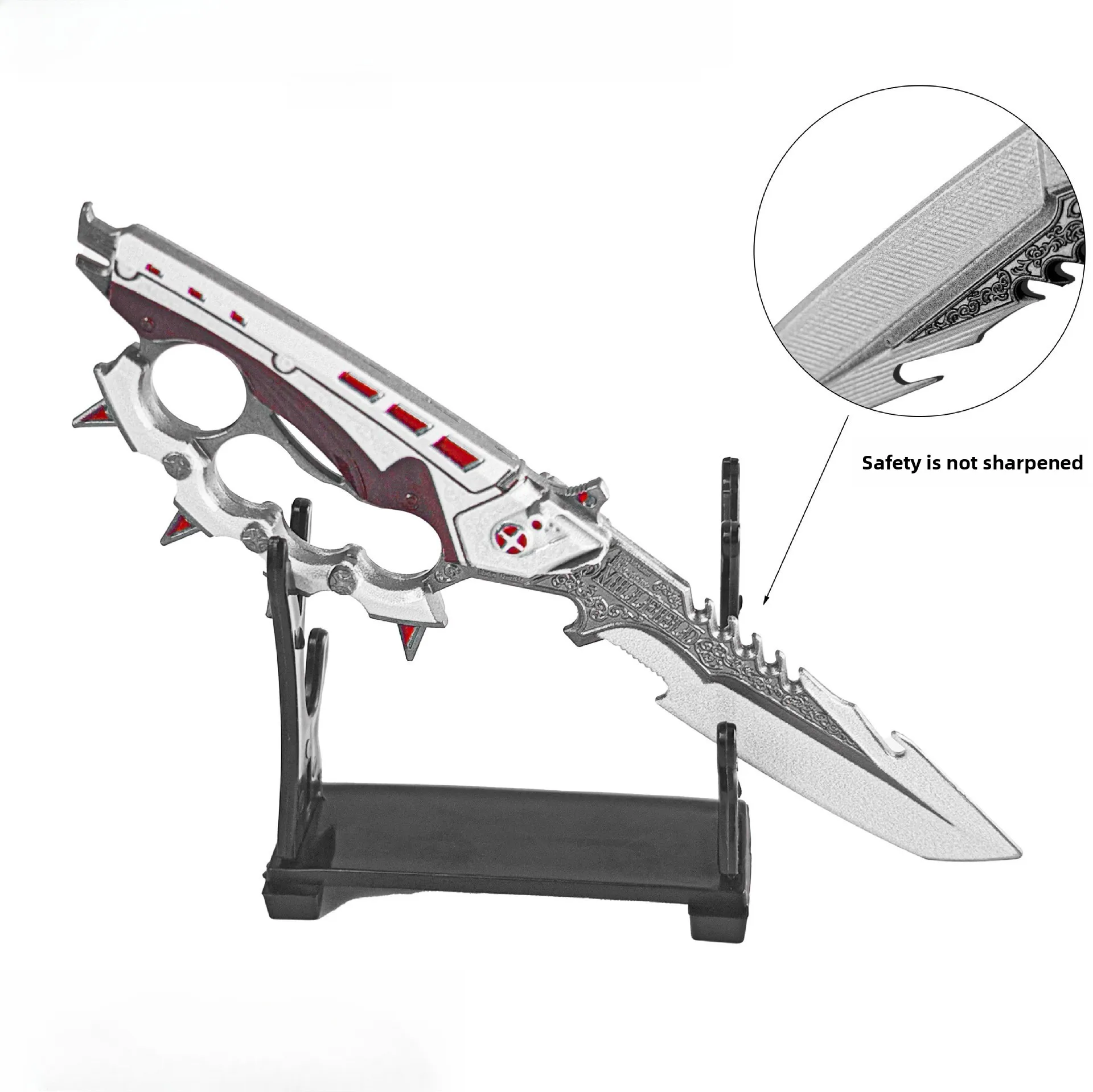 22 cm/8,66 pollici Delta Force Periferiche di gioco Creed Melee Armi Modello S7 Display da tavolo Ornamenti Collezione Regalo di compleanno per il ragazzo