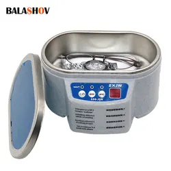 Ultrasonic Cleaner 30/50W Sonicator Bath 40Khz Degas dla zegarków soczewki kontaktowe okulary protezy zęby elektryczne makijaż Razor