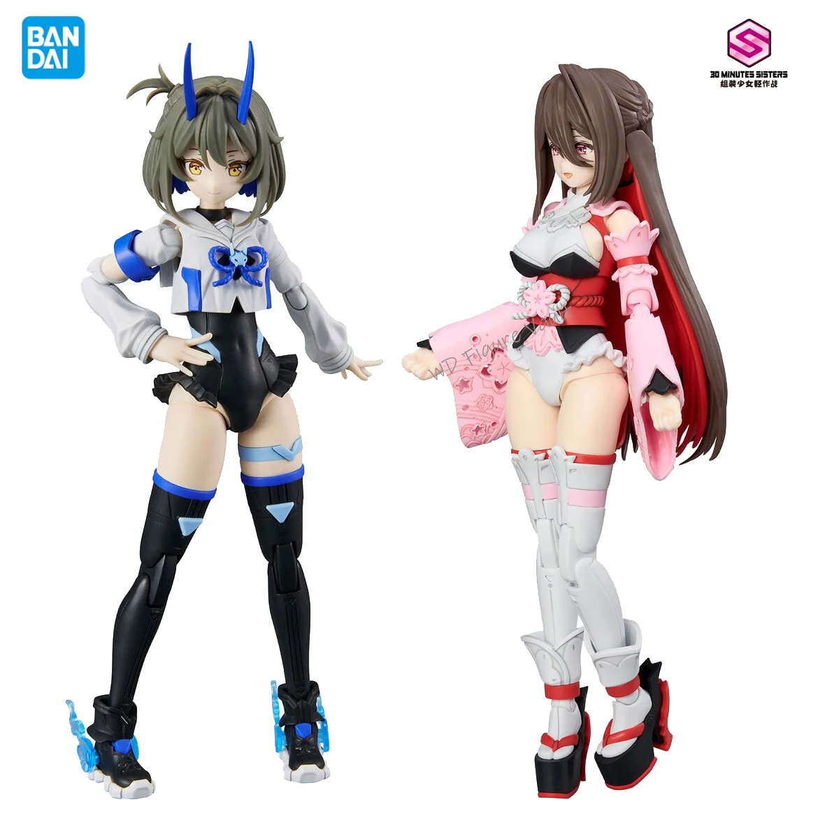 

In stock Bandai 30 MINUTES SISTERS 30MS SIS-Y00 Shuremi [Color B] Sourei [Color B] Figure assembled model Genuine Boxed Toy Gift