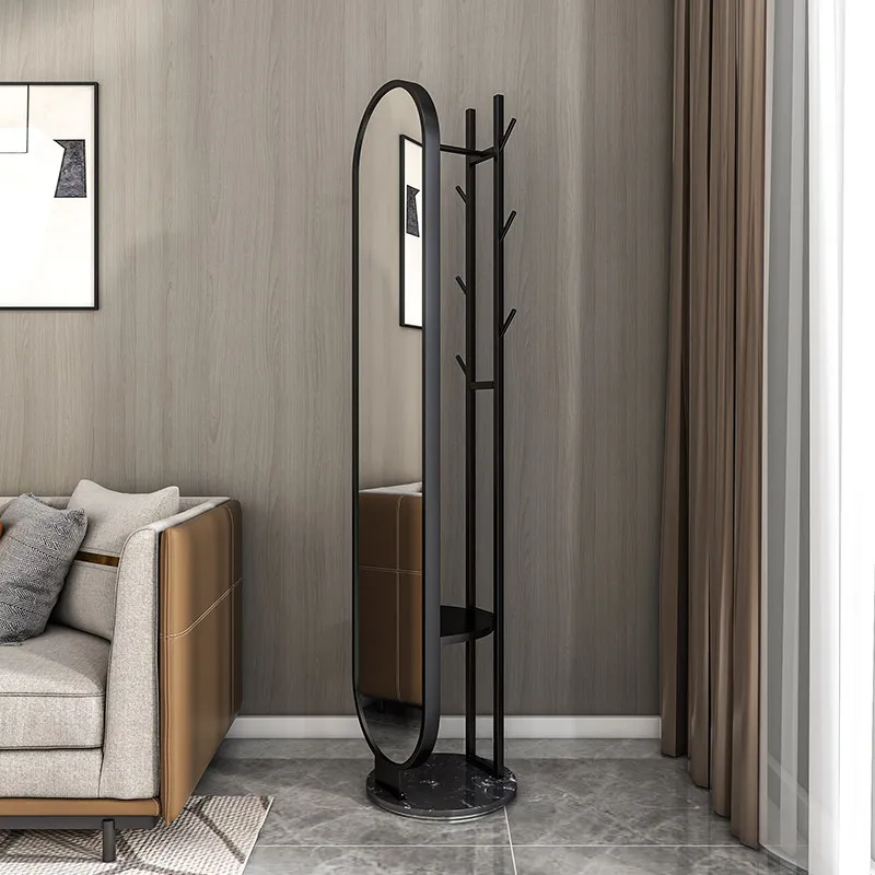 

Metal Long Mirror Luxury Funky Floor Bathroom Men Bedroom Girls Standing Big Full Body Mirror Modern Espelhos Home Decorations