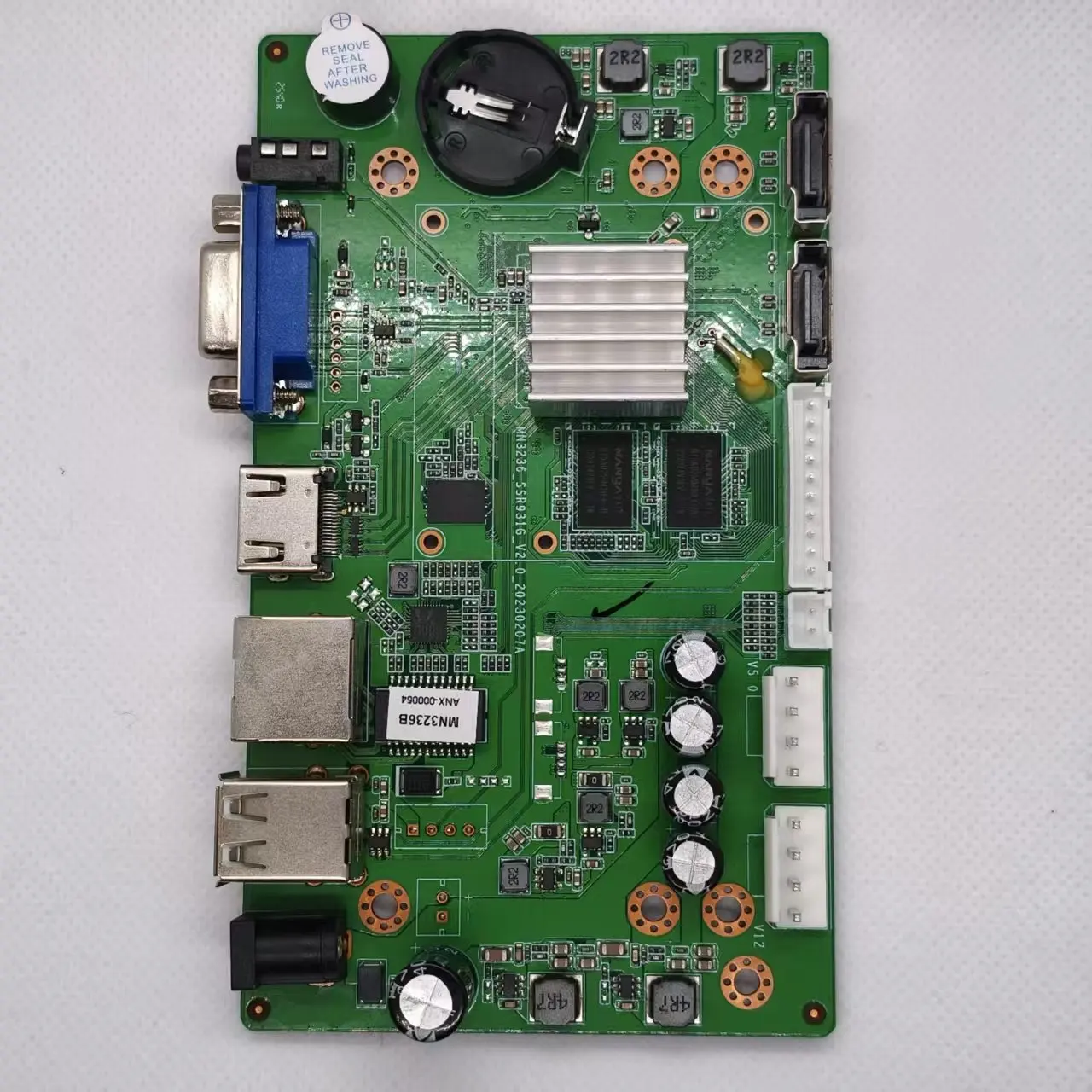 ANJ 4K 12MP Digital Video Recorder Board Mstar CPU NVR 36 Channels Two Ways Audio P2P Onvif CCTV Security Protection MN3236B