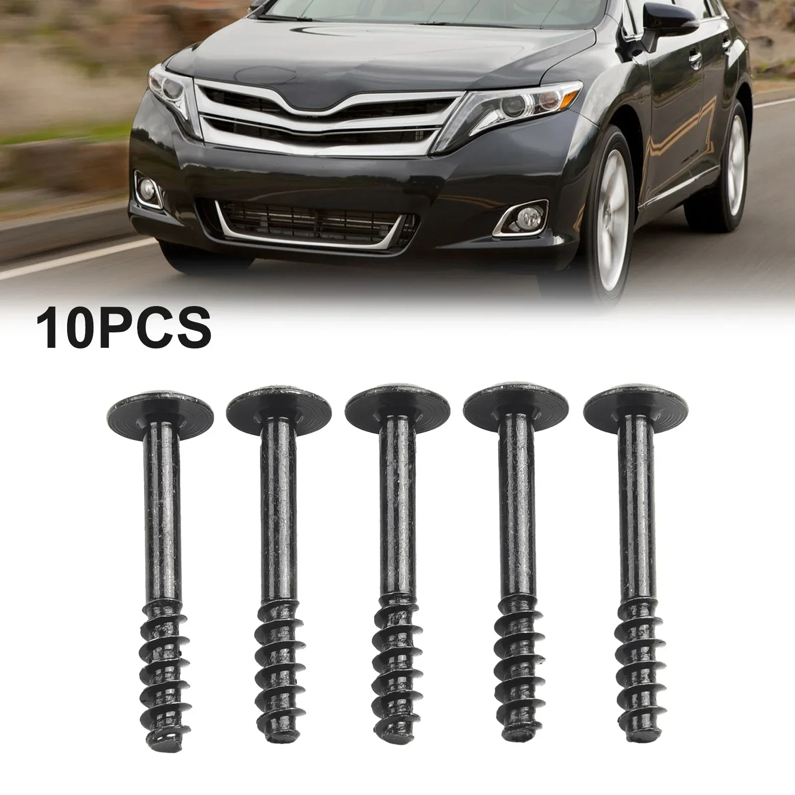 High Quality Practical Lid Retaining Screw Air Filter Housing Universal 10pcs 34mm X 5mm Cleaner Box Replacement