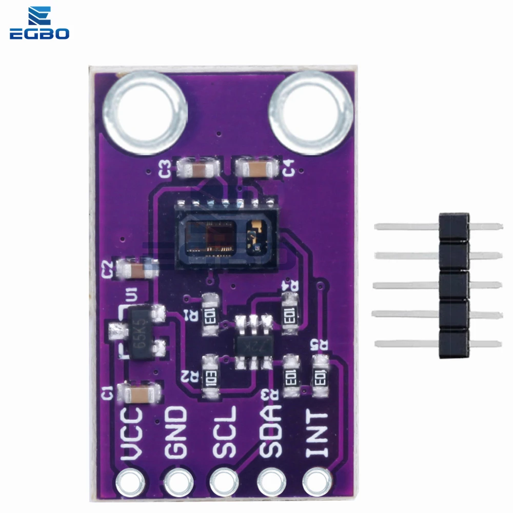 MCU-30105 MAX30105 – 5V DC Optical Sensor Module for Smoke, Particle, and Flame Detection Compatible for Arduino and STM