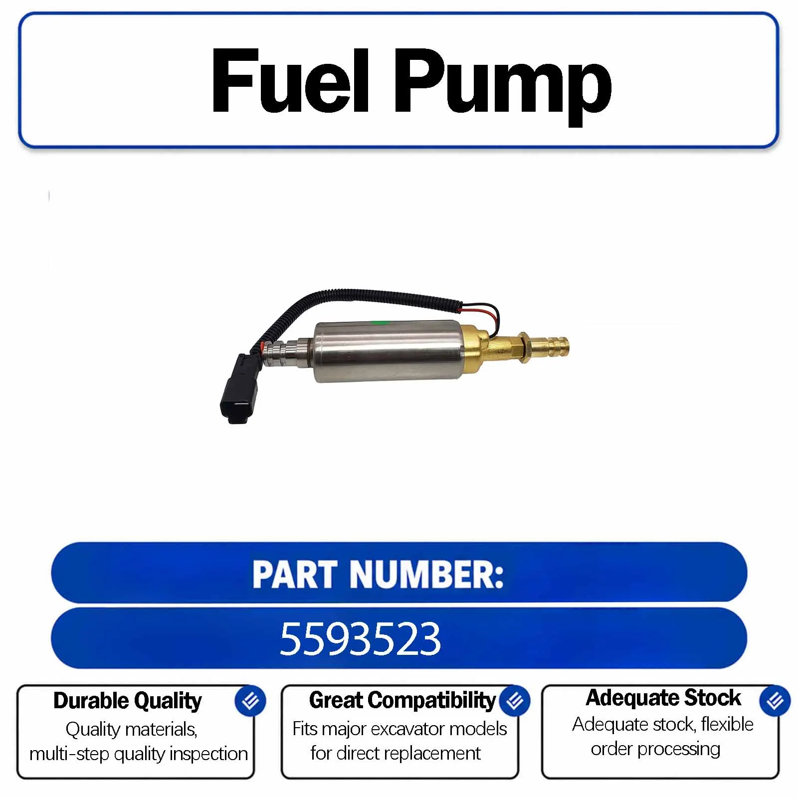 Fuel Transfer Pump 4975617 For Cummins QST30 KTA50 ISX QSX Engine