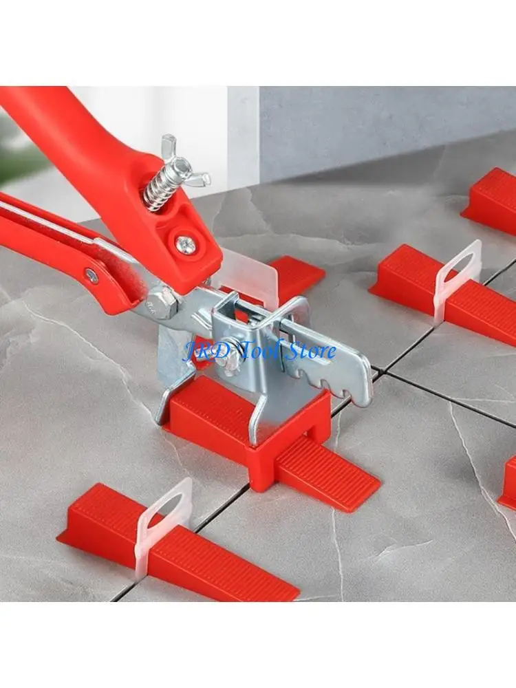 

A2UD 100x/set Tile Leveling Clips Durable Tile Leveling System Plier Wedges Tile Tool