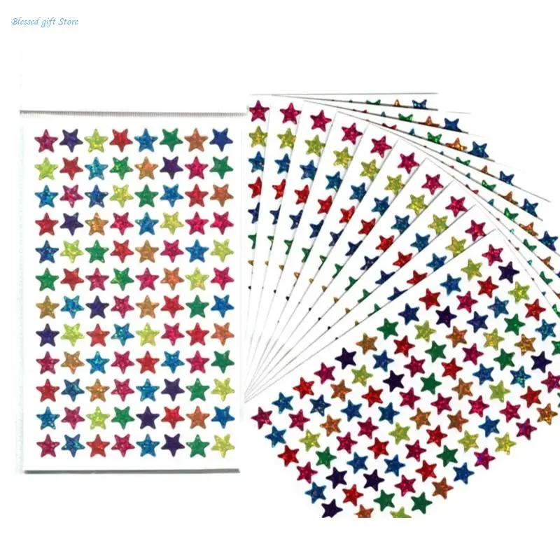 Reward Star Stickers Star Stickers Labels for Home School Album Diy Decorations