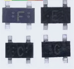 

20PCS/lot HW-101A-G HW-101A-C HW-101A-D HW-101A-E HW-101A-F SOT143 New Original High-sensitivity InSb Hall element